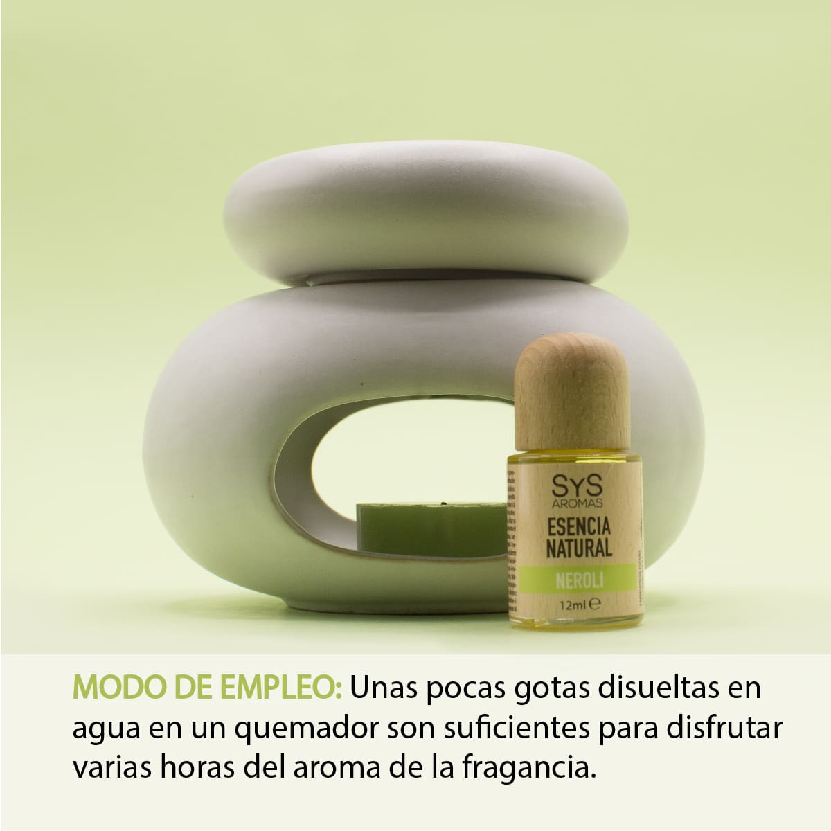 Esencia Natural Neroli SYS Aromas 12 ml | Aroma Dulce y Floral | Para Quemadores y Humidificadores_1