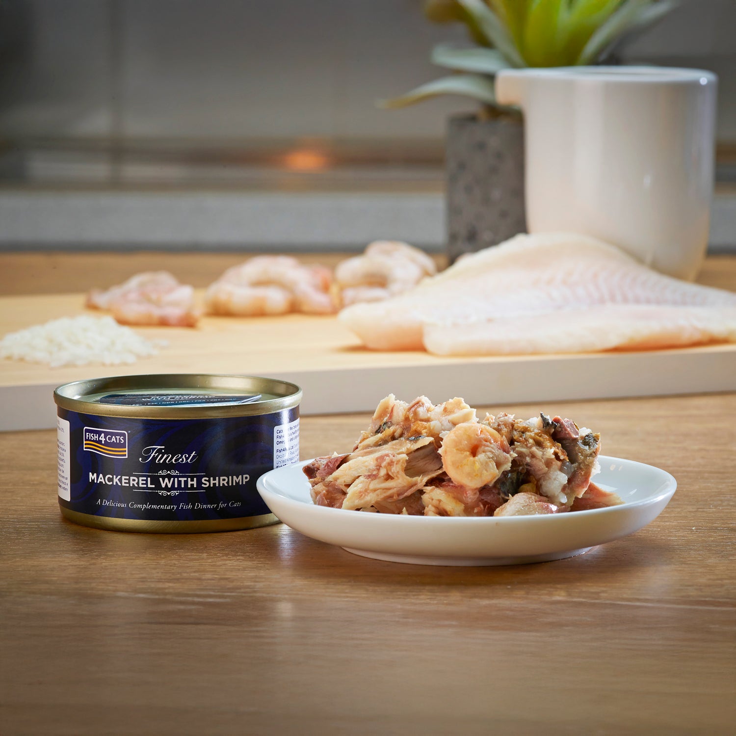 Fish4cats Filete Para Gato – Caballa Con Camarón 70 G (pack De 10)_2