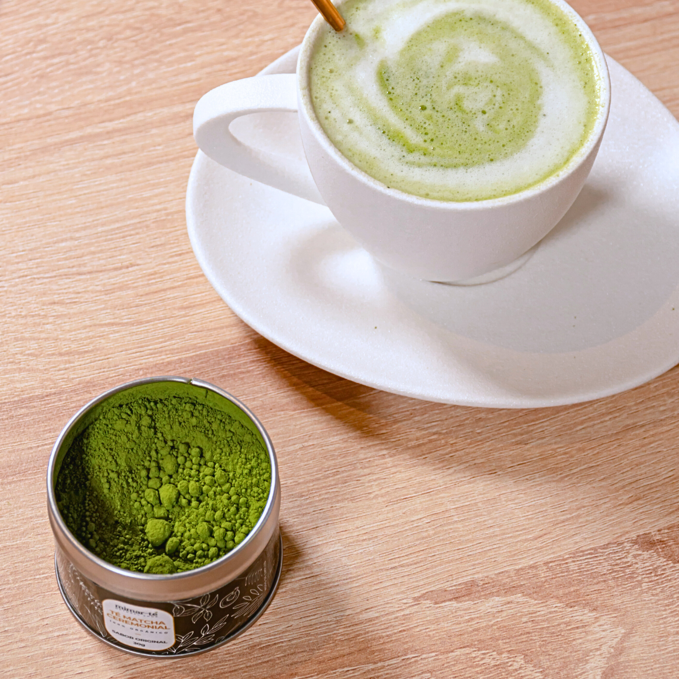 Ritual Ceremonial. Té Matcha ceremonial Ecológico con Chasén y Chashaku_4
