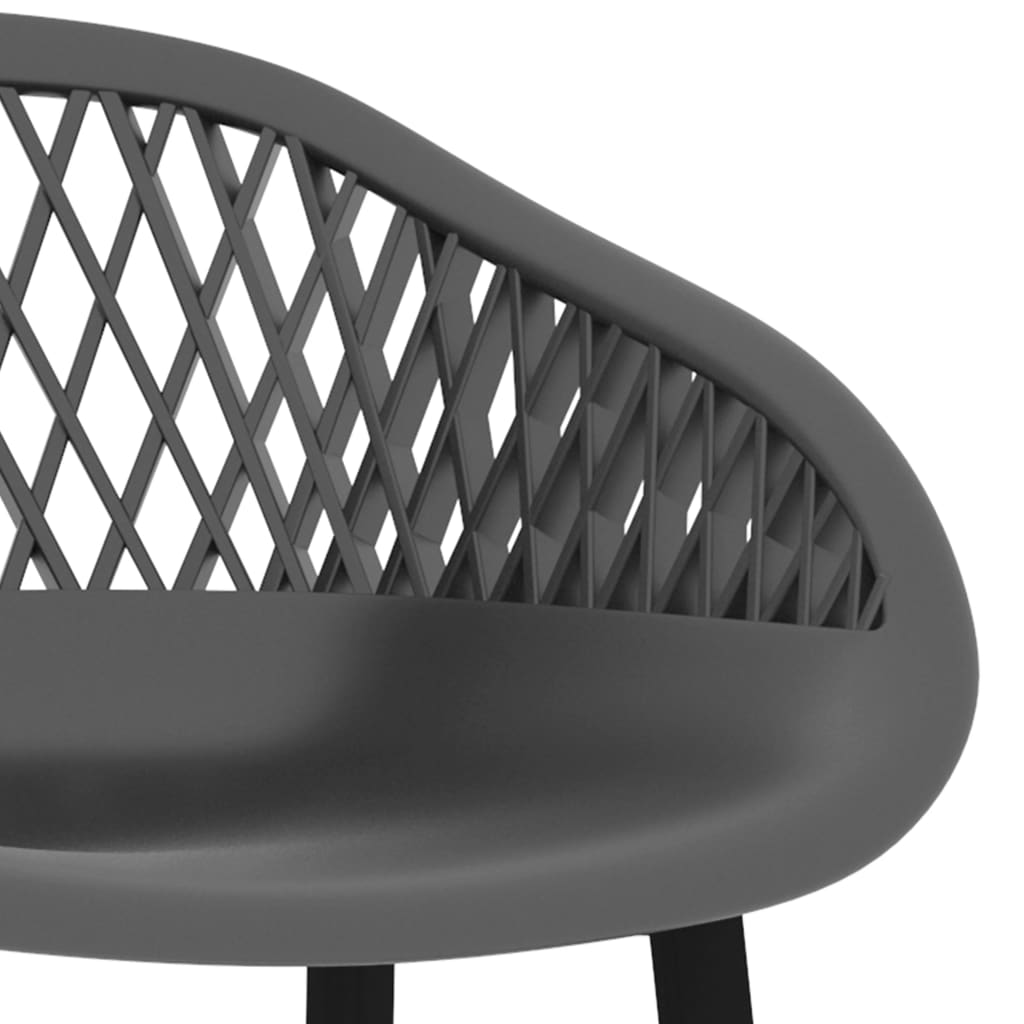 Taburetes De Cocina 4 Unidades Gris_4