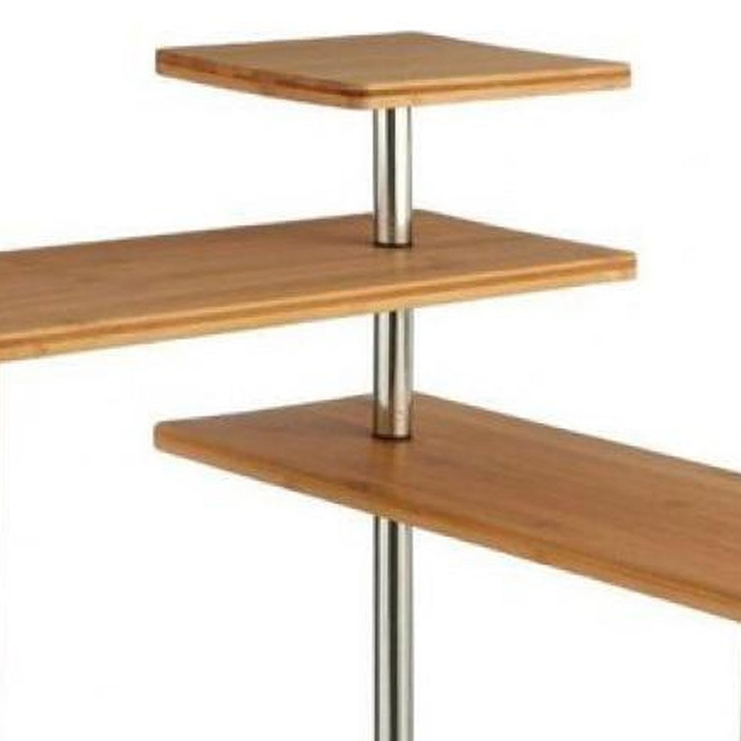 Well Home - Estante Esquinero De Bambú Para La Cocina, Compacto Y Elegante 45x43x38,5cm