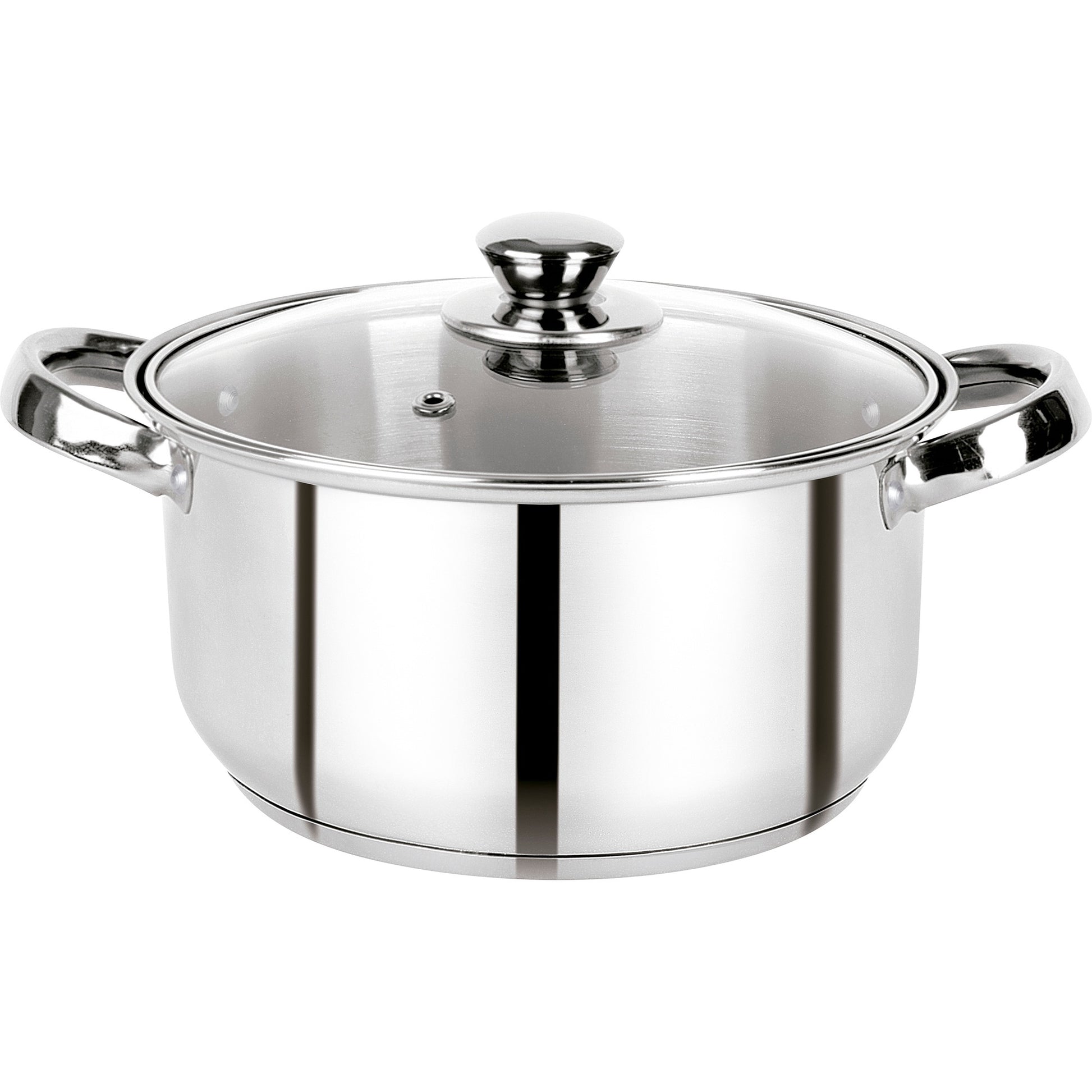 Set 9pc Bateria Cocina Acero Inox Ind Lexia