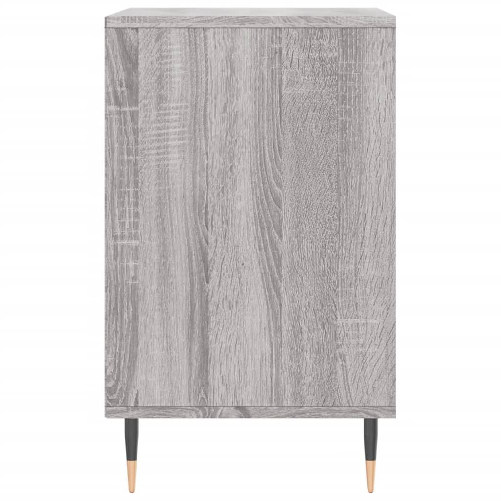 Vidaxl Mueble Zapatero Madera Contrachapada Gris Sonoma 102x36x60 Cm_4