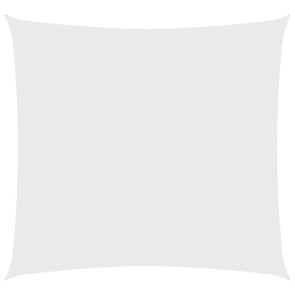 Vidaxl Toldo De Vela Cuadrado Tela Oxford Blanco 3x3 M_0