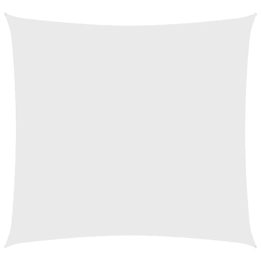 Vidaxl Toldo De Vela Cuadrado Tela Oxford Blanco 3x3 M_0
