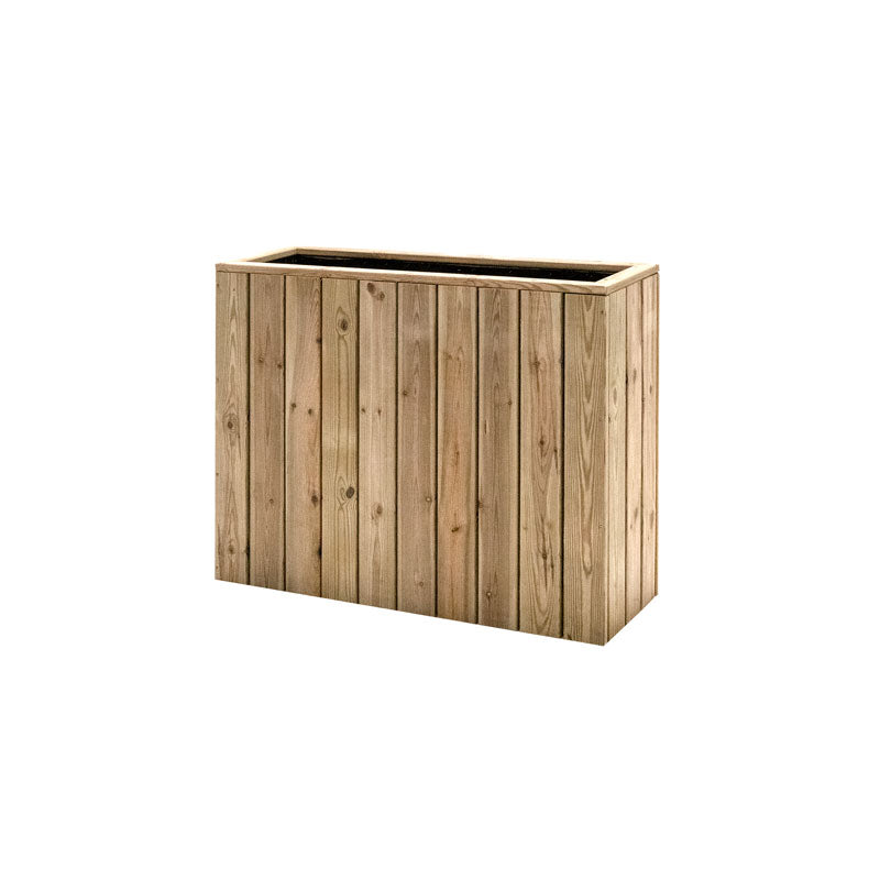 Jardinera Alta De Madera Autoportante 100x34,5x80 Cm Hortalia_1