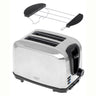Tostadora Pan 2 Rebanadas, 7 Niveles Tostado 3 Funciones, Calienta Panecillos, Acero Inoxidable Adler Ad3222, Acero Inoxidable, 1000w