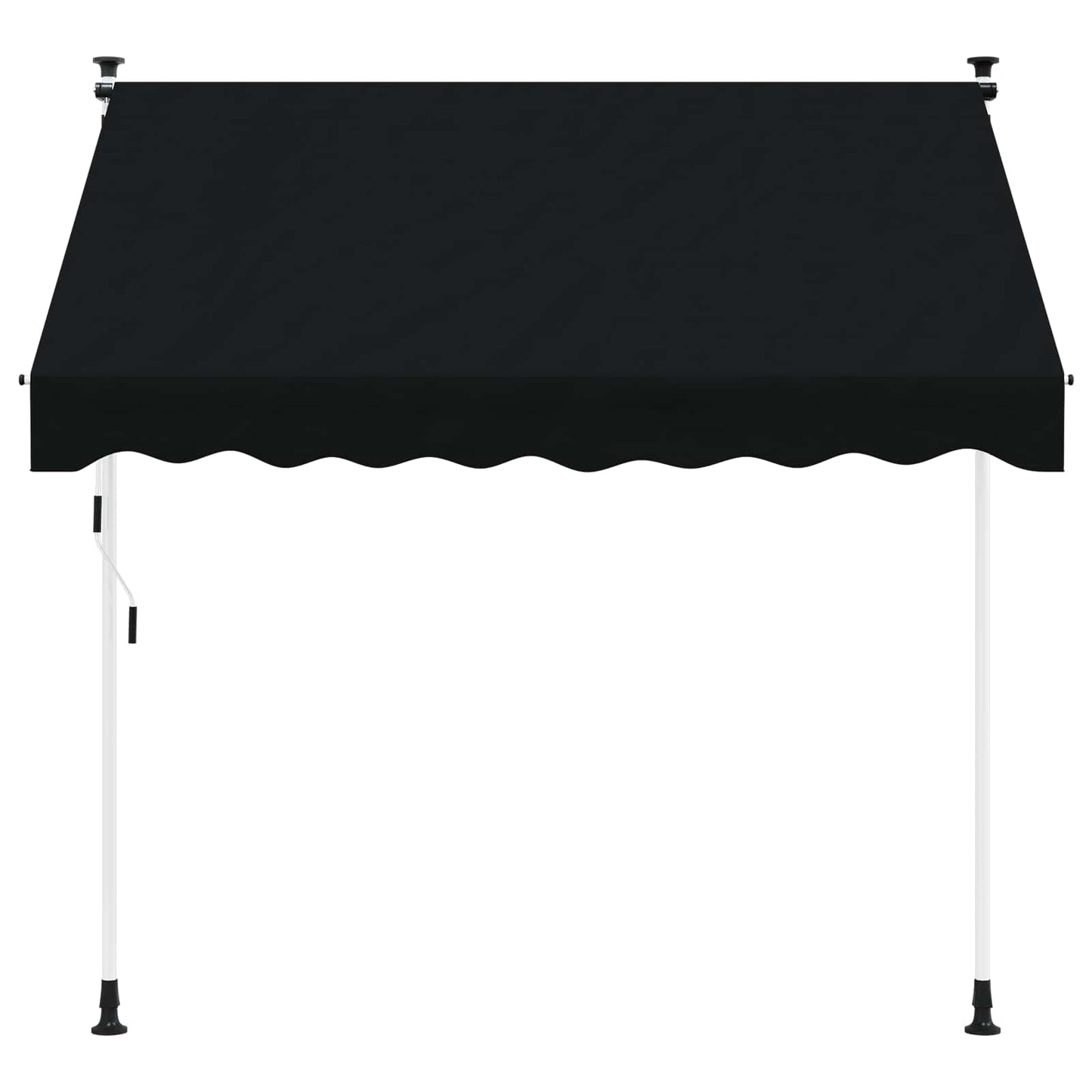 Toldo Retráctil Manual Negro 350 Cm_2