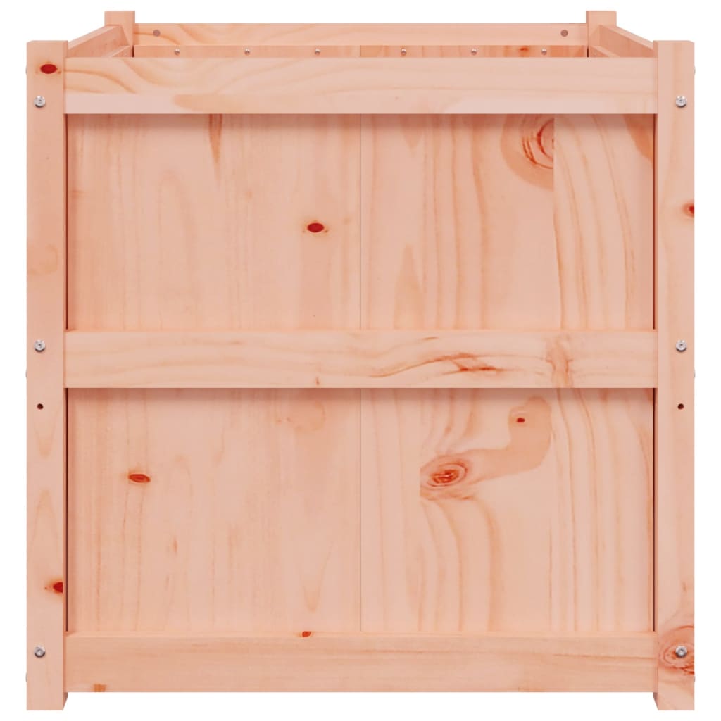 Jardinera De Madera Maciza Douglas 70x70x70 Cm_4