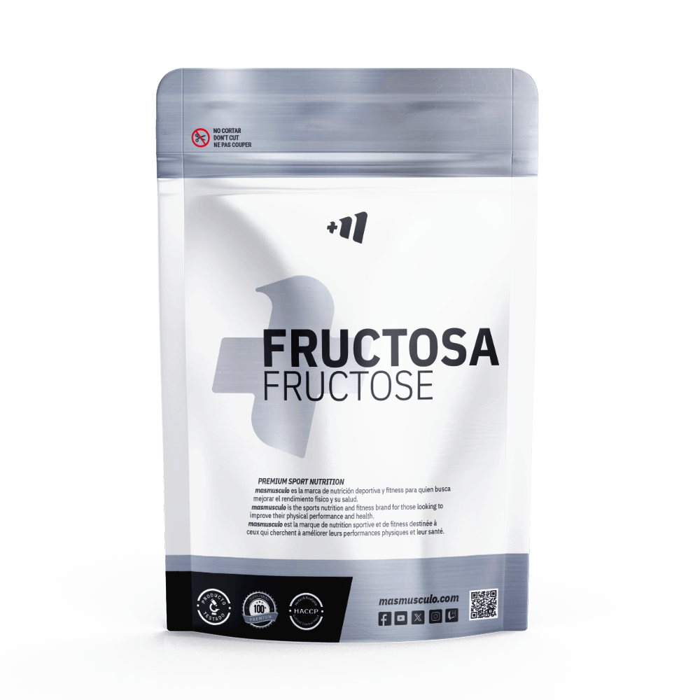 Fructosa - 1kg - Fuente De Carbohidratos - Masmusculo_0