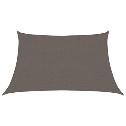 Vidaxl Toldo De Vela Gris Antracita Hdpe 160 G/m² 3/4x2 M_0