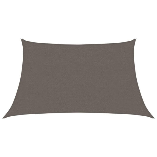 Vidaxl Toldo De Vela Gris Antracita Hdpe 160 G/m² 3/4x2 M_0