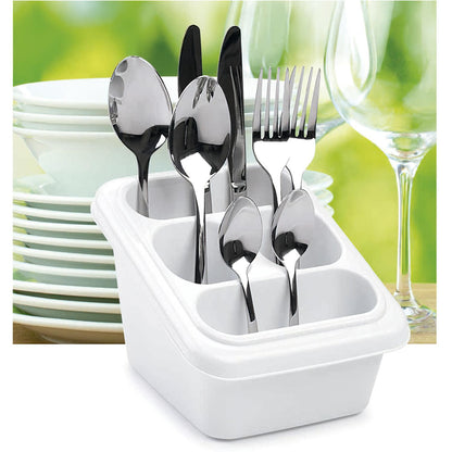 Escurrecubiertos Plástico Con Bandeja Antigoteo.