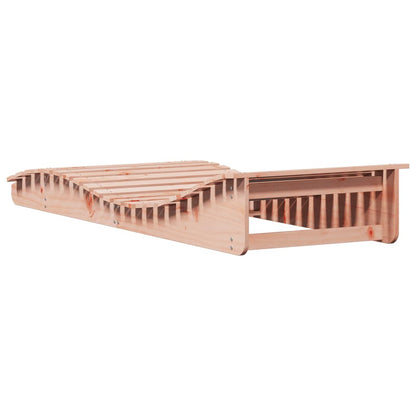 Tumbona De Madera Maciza Douglas 205x80x31,5 Cm / Vetonek_2