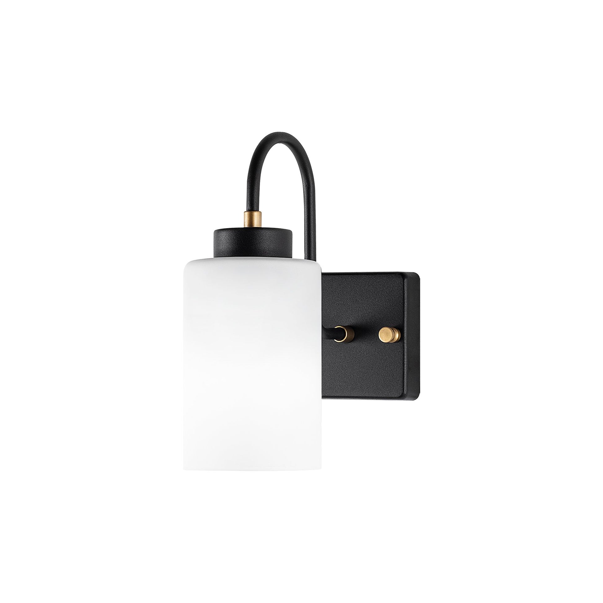 Aplique De Pared, Metal , Negro, 10x23x24, Casquillo E27 Max 40 W_2