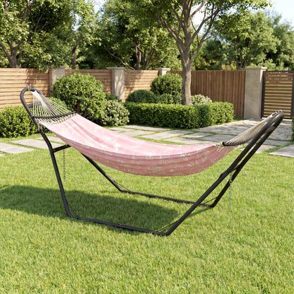 Outsunny Soporte Para Hamaca Para 2-3 Personas Cadena Ajustable Largo 278 Cm_4