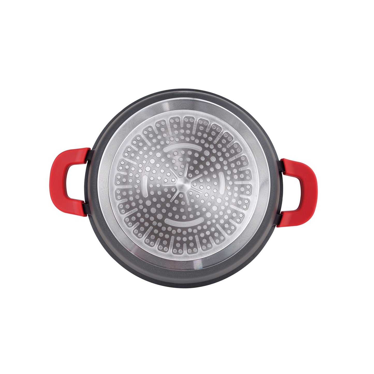 Cacerola Ø20x9.0cm Aluminio Fundido Induccion Con Tapa Magna_4