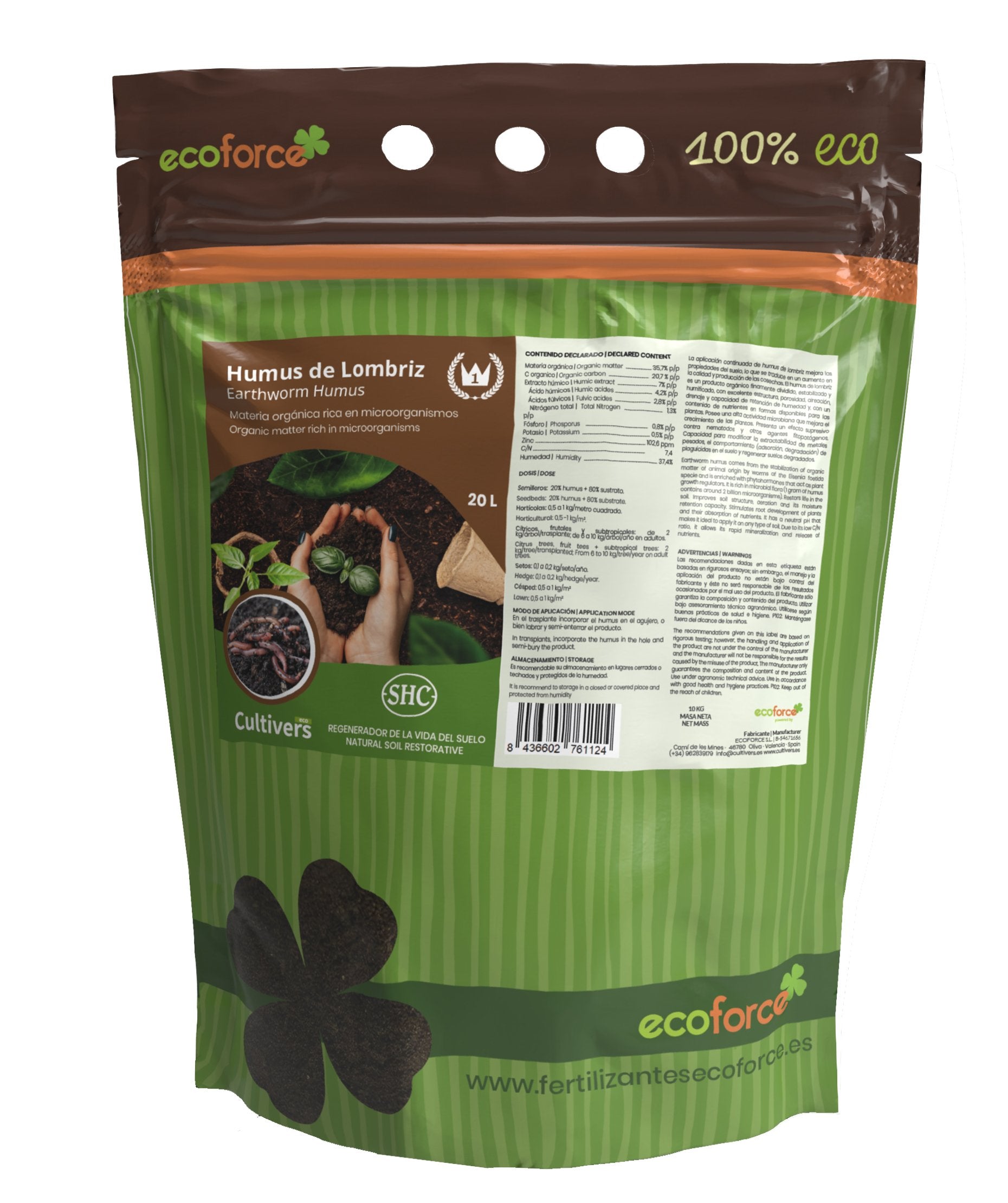 Humus De Lombriz Cultivers 12 L_2