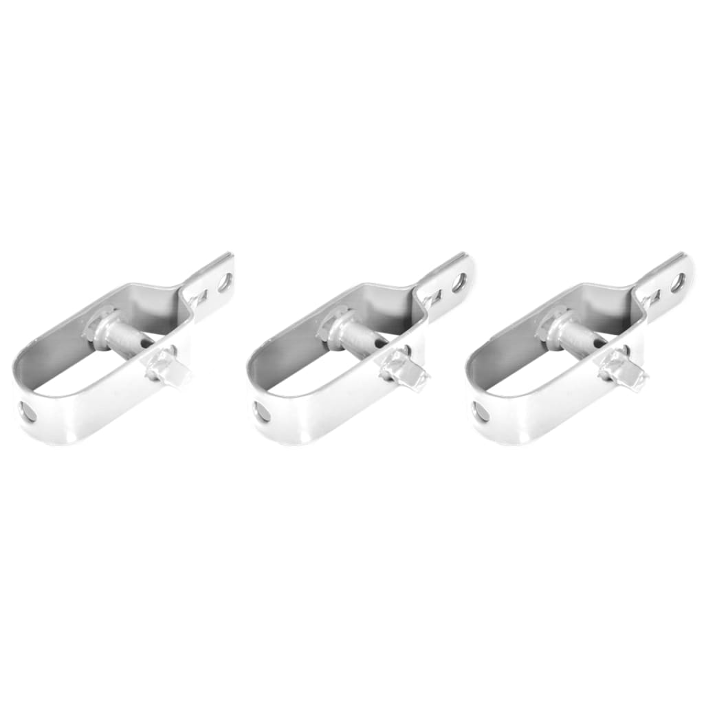 Valla Tela Metálica Y Postes Acero Galvanizado Plata 15x1,5 M / Vetonek_2