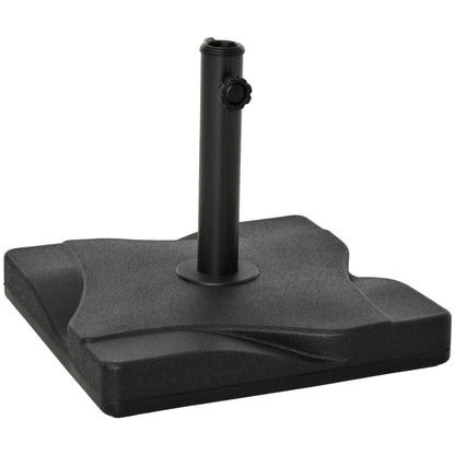 Outsunny Base Para Sombrilla De Terraza Para Diámetros De Ø32 Mm Ø38 Mm Ø4 8mm_0