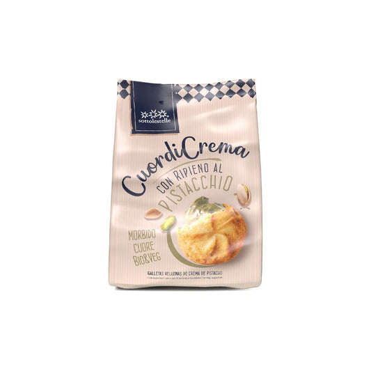 Galleta rellena crema pistacho Sotto 200g