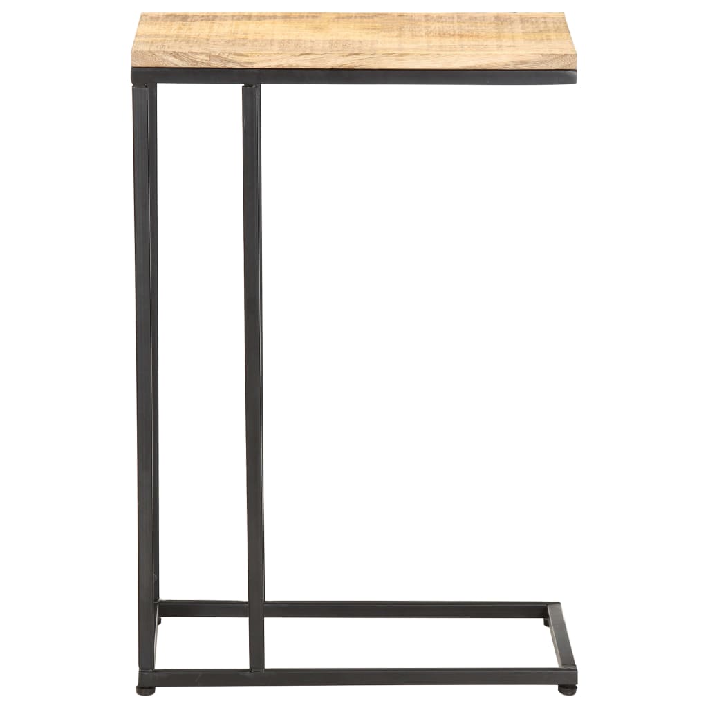 Mesa Auxiliar De Madera Maciza De Mango 35x45x65 Cm_0
