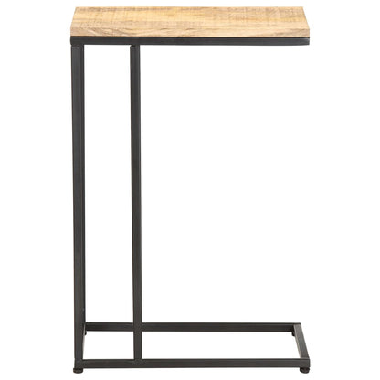 Mesa Auxiliar De Madera Maciza De Mango 35x45x65 Cm_0