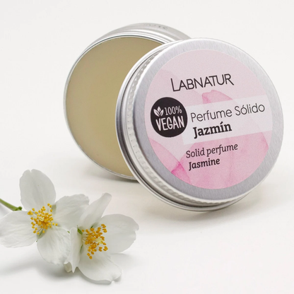 Perfume Sólido Jazmín Labnatur 15 ml | Aroma Floral Elegante | Formato Compacto | Uso Diario_1