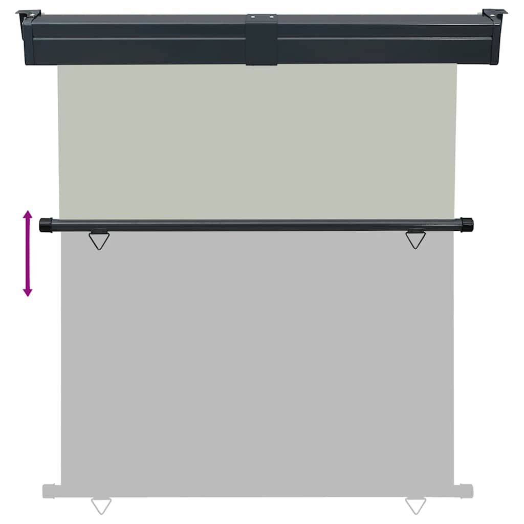 Vidaxl Toldo Lateral De Balcón Gris 175x250 Cm_4