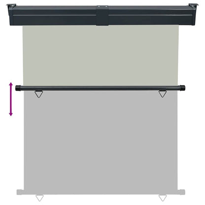 Vidaxl Toldo Lateral De Balcón Gris 175x250 Cm_4