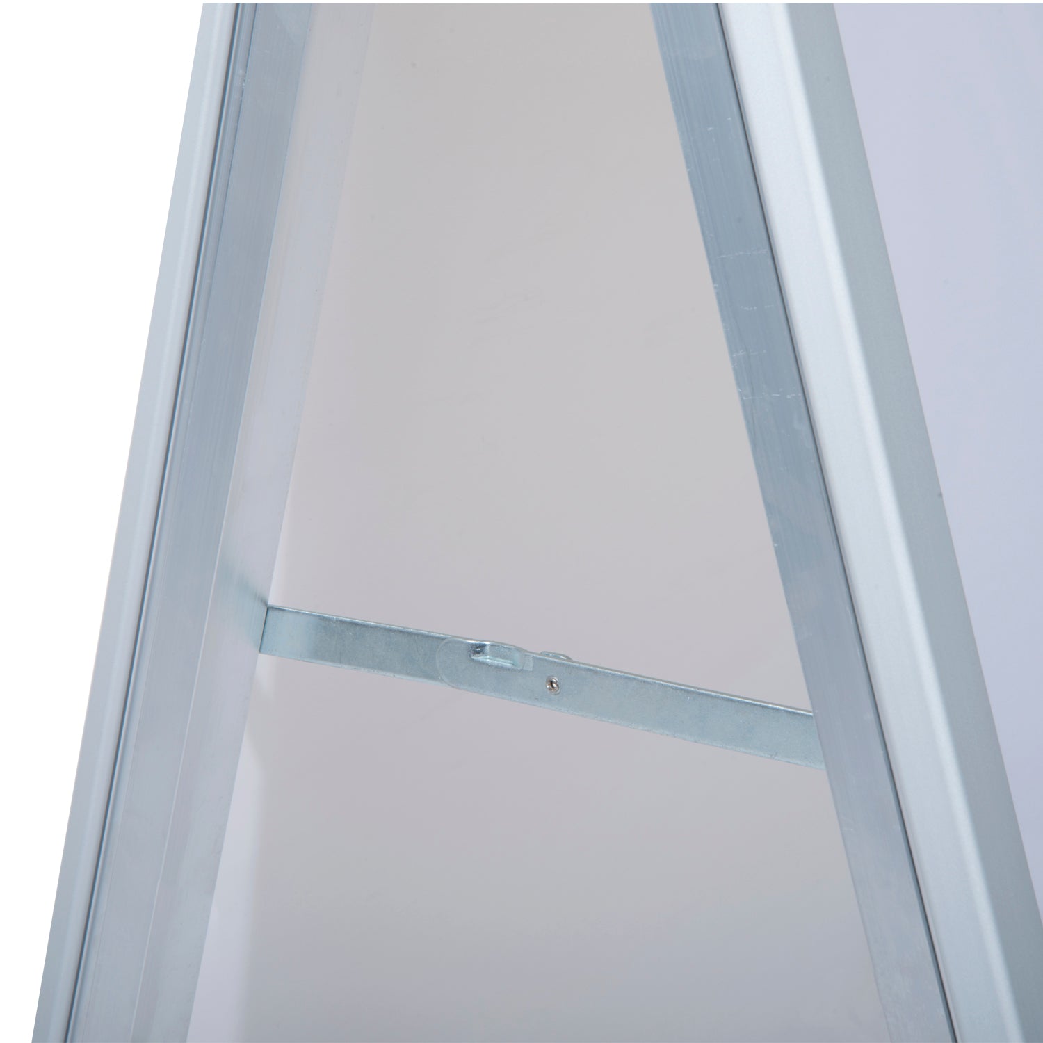 Homcom Panel Publicitario Din A1 Plegable Doble Cara De Aluminio 64x88 Cm_4