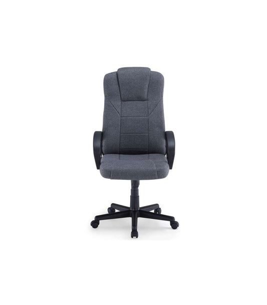 Sillón Despacho Giratorio Henry Tejido Bali Gris Marengo, 118-126cm(alto) 64cm(ancho) 64c_0