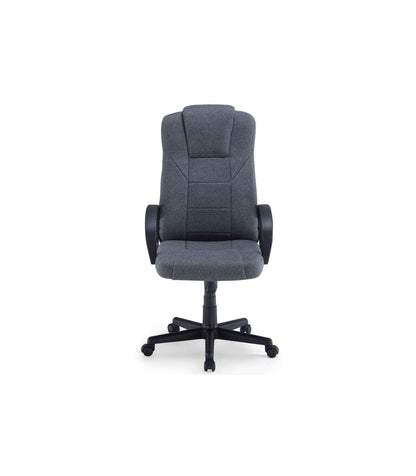 Sillón Despacho Giratorio Henry Tejido Bali Gris Marengo, 118-126cm(alto) 64cm(ancho) 64c_0