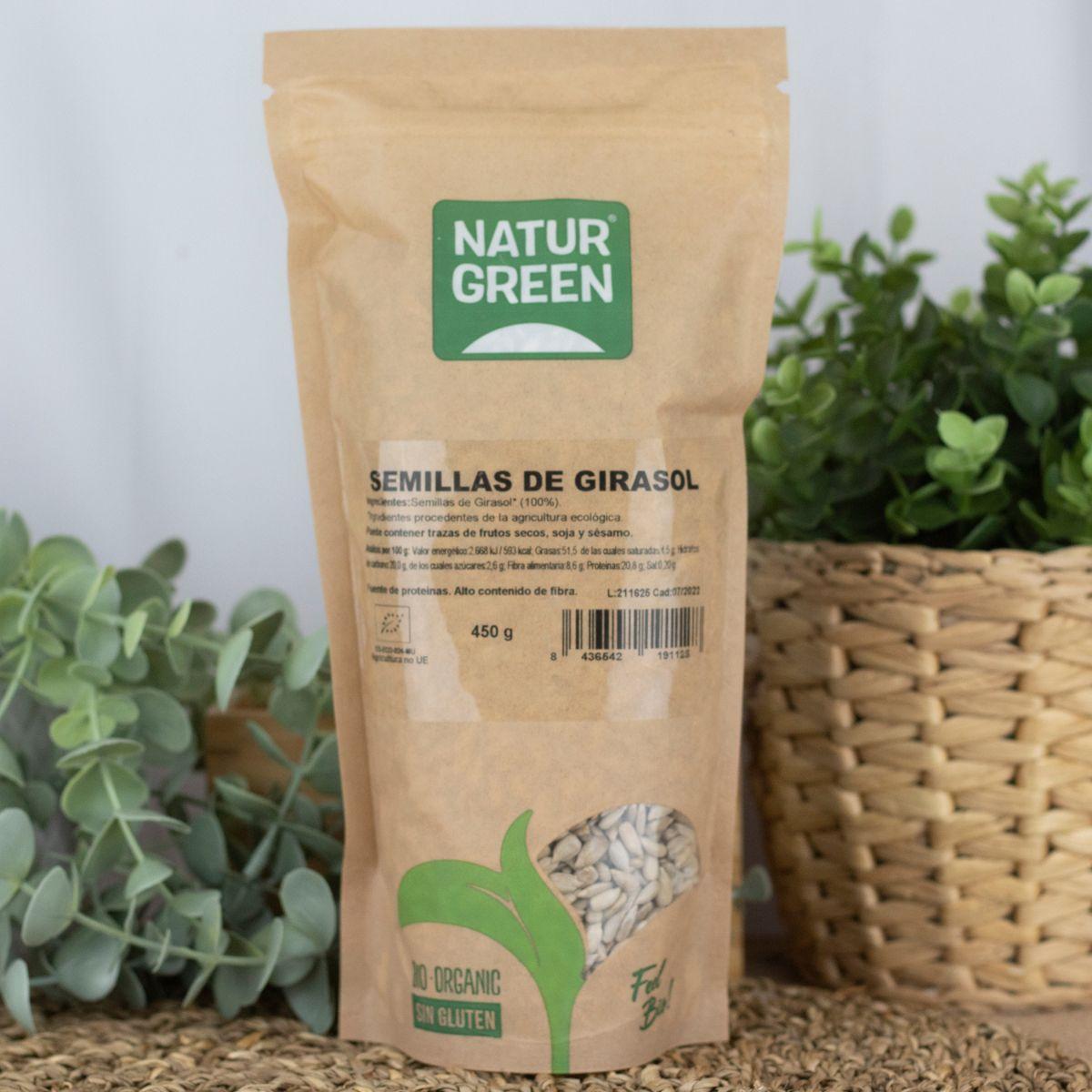 Semillas de Girasol Bio Naturgreen 225 g