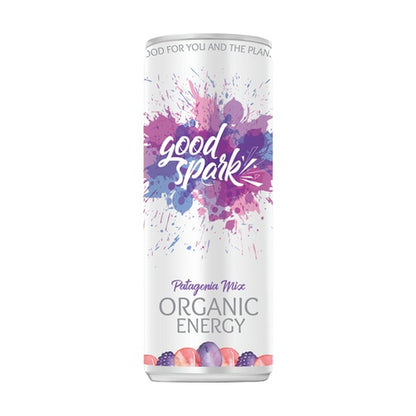 Pack 12 Bebidas Energéticas Bio Patagonia Mix 250 ml Good Spark_0