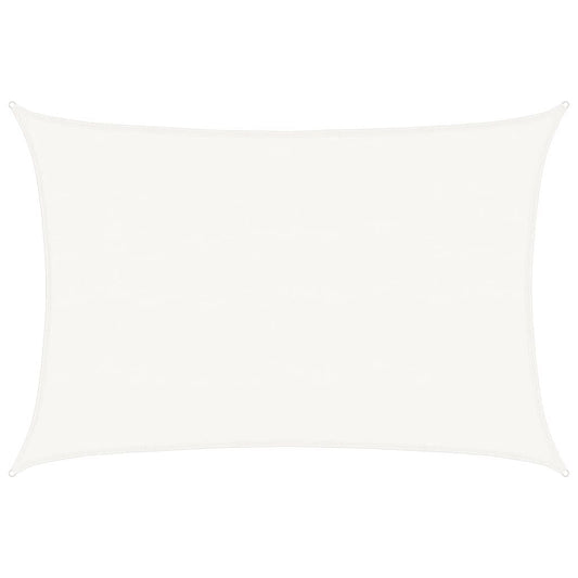 Vidaxl Toldo De Vela Blanco Hdpe 160 G/m² 5x6 M_0