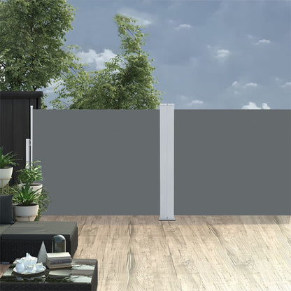 Vidaxl Toldo Lateral Retráctil Gris Antracita 170x1000 Cm_1