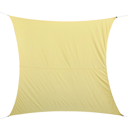 Outsunny Toldo De Vela Rectangular Para Jardín Y Exterior Repelente Al Agua_0