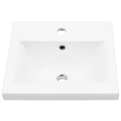 Juego De Muebles De Baño 4 Pzas Contrachapada Roble Sonoma / Vetonek_2