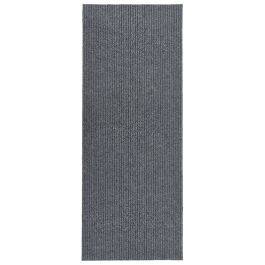 Vidaxl Alfombra De Pasillo Atrapa Suciedad 100x300 Cm Gris_0