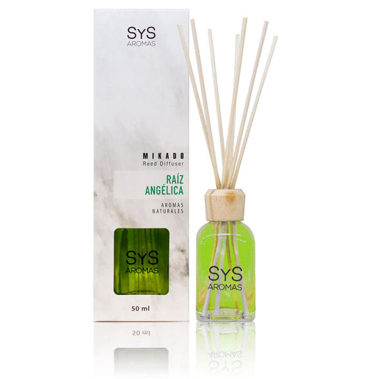 Ambientador Mikado Raíz de Angélica 50 ml | Aroma Herbal y Elegante | Efecto Relajante | Fragancia Duradera_0