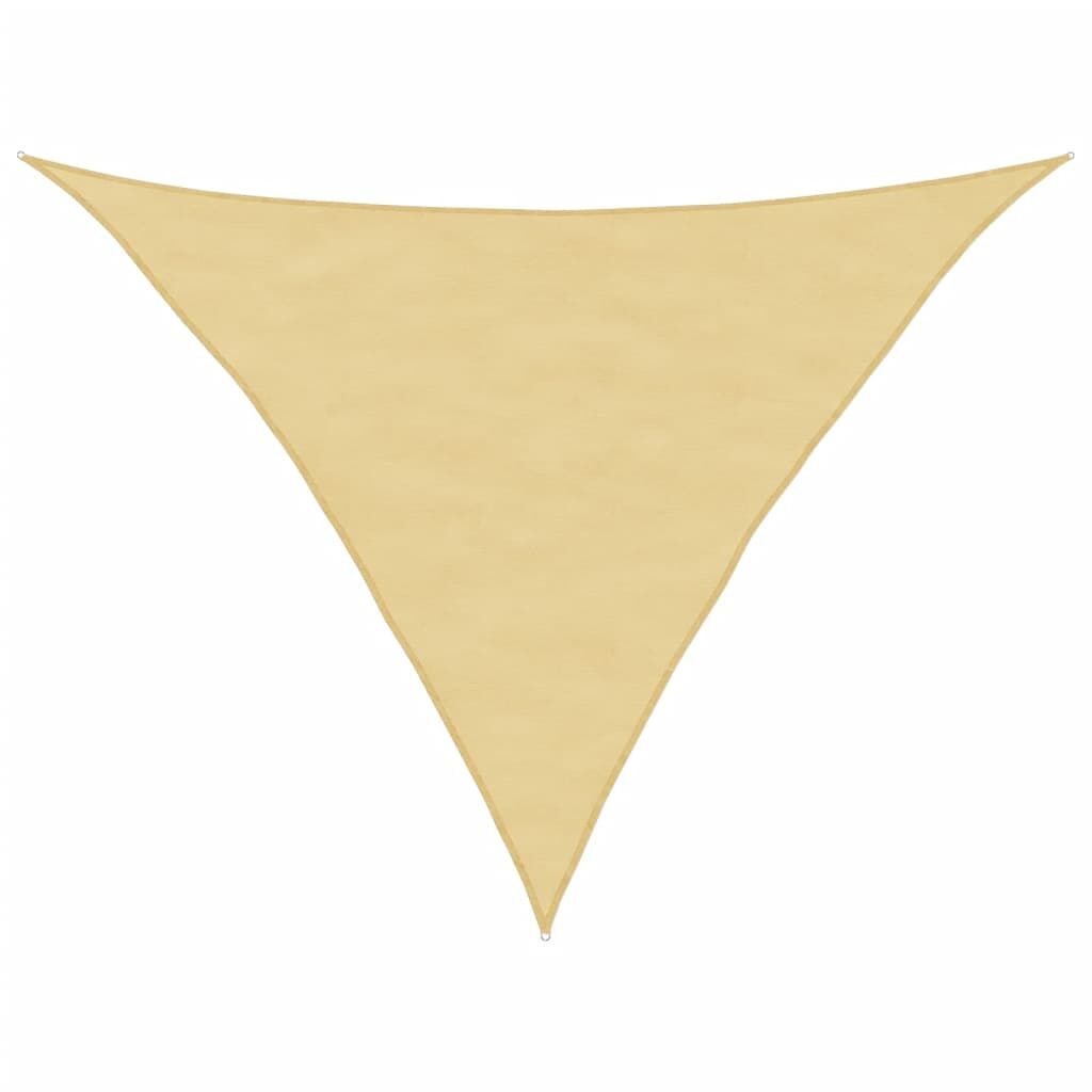 Vidaxl Toldo De Vela Poliéster Oxford 100% Arena 2,5x2,5x3,5 M_0