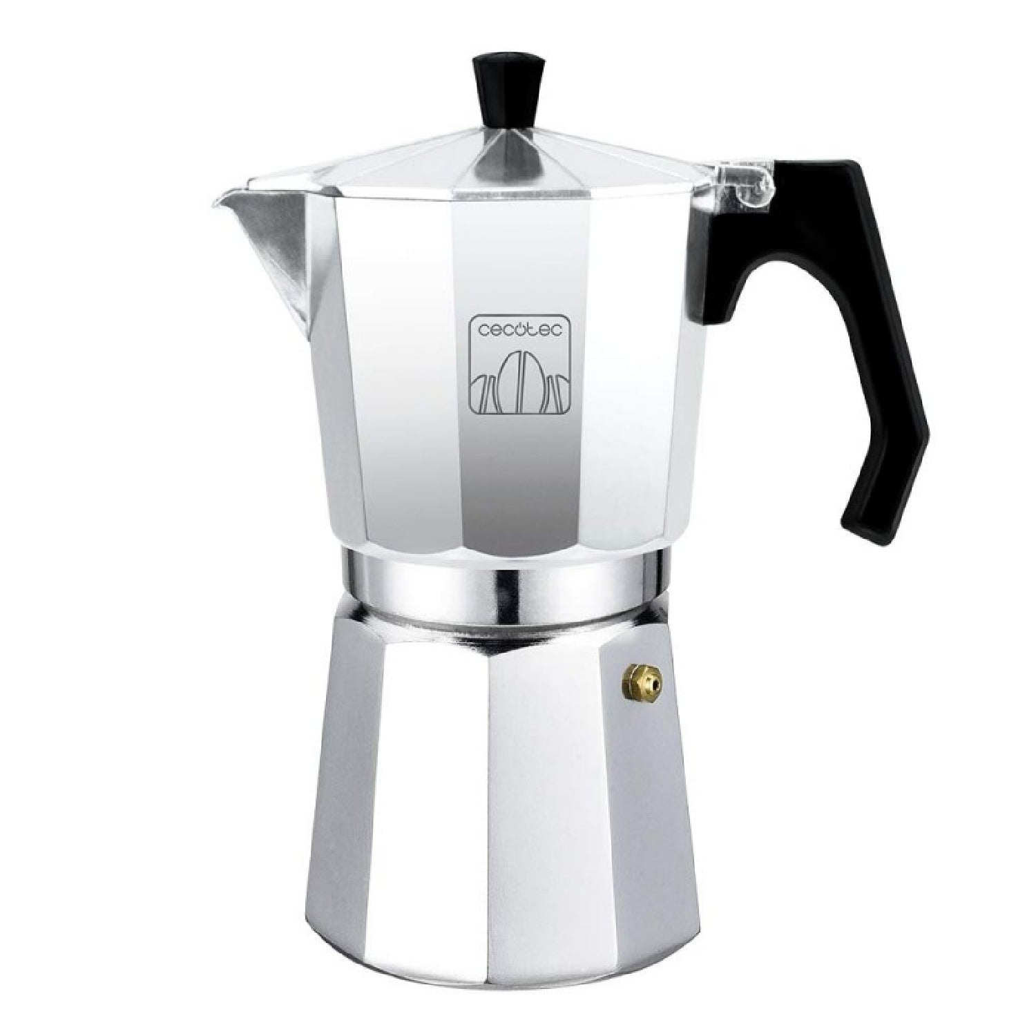 Cecotec Cafetera Italiana Cafetera Italiana De Aluminio Cumbia Mokclassic 300 Shiny_0
