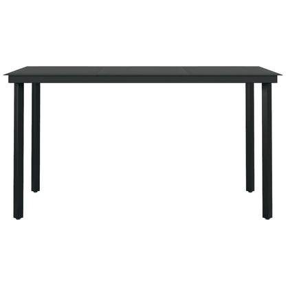 Vidaxl Set Comedor De Jardín 7 Pzas Y Cojines Ratán Sintético Y Vidrio_5