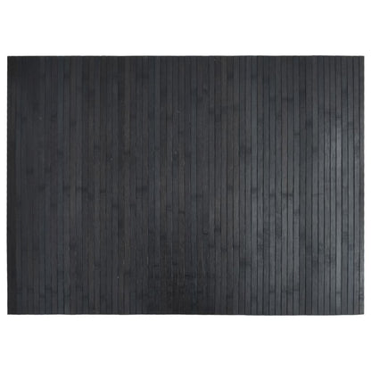 Vidaxl Alfombra Rectangular Bambú Gris 70x100 Cm_0
