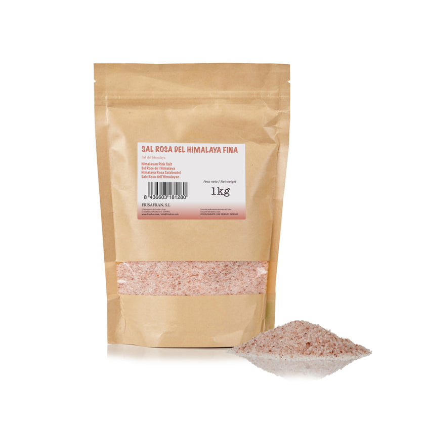 Sal Rosa Del Himalaya Fina - Calidad Y Sabor | Frisafran 200 G_0