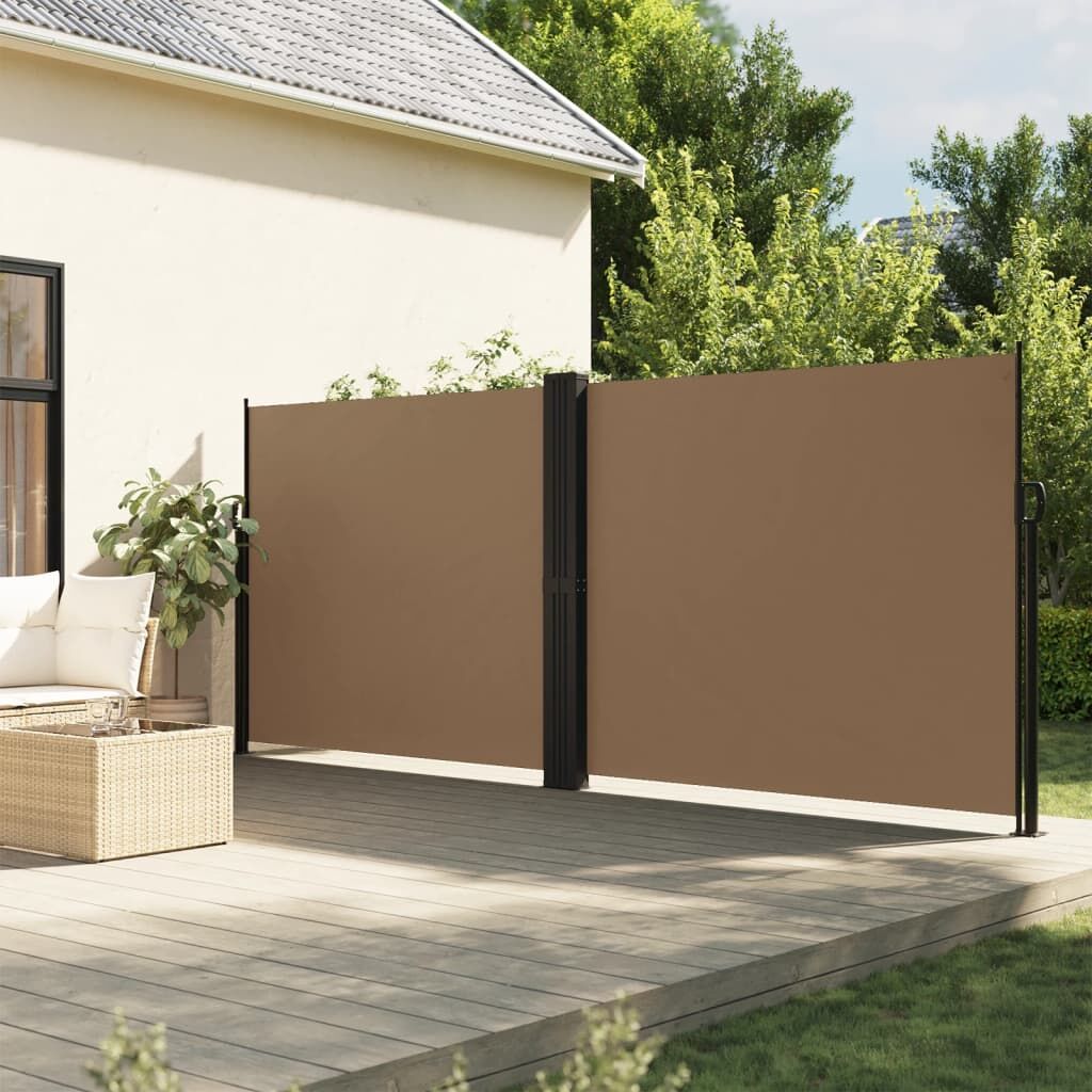 Vidaxl Toldo Lateral Retráctil Gris Taupe 160x600 Cm_1