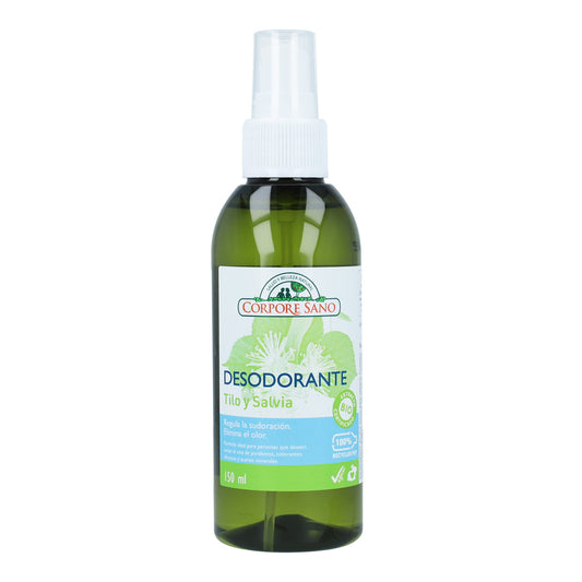 Desodorante tilo y salvia Corpore Sano 150 ml