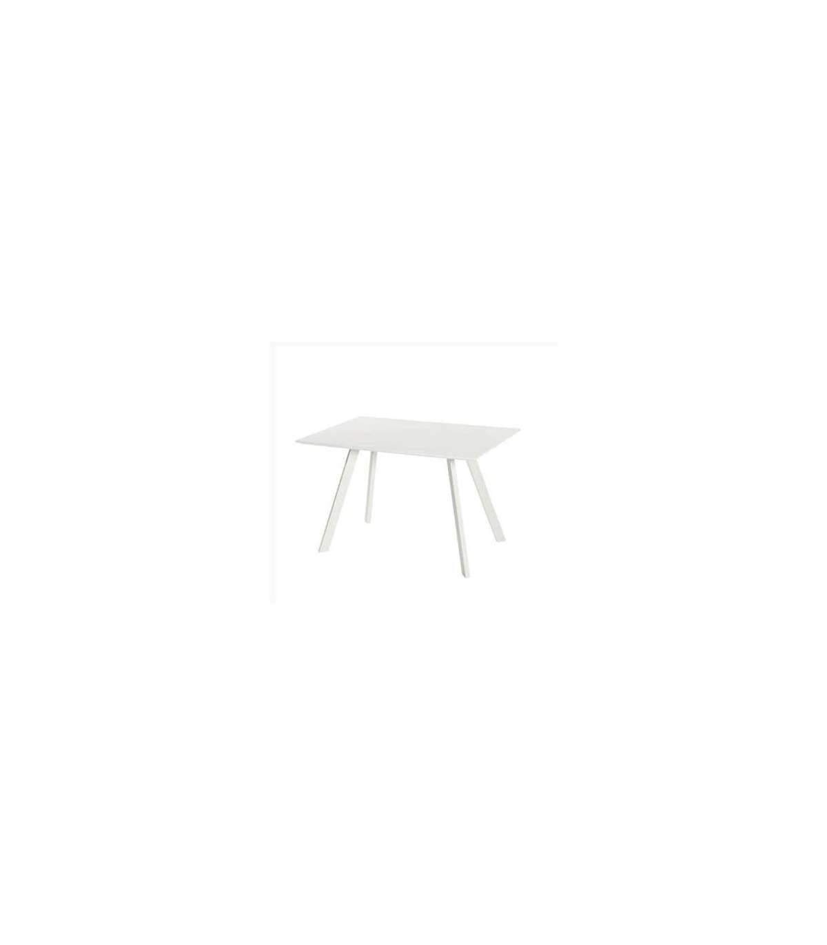Mesa De Comedor Quatro En Acabado Lacado Blanco 76 Cm(alto)120 Cm(ancho)80 Cm(largo)_1