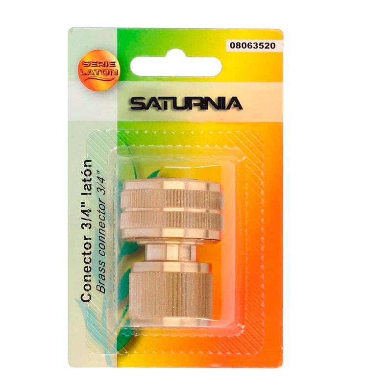 Conector Manguera Laton  3/4 Hembra, Adaptador Grifo, Conector Grifo A Conector Rapido_0